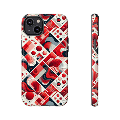 Pattern Image 7 Vibrant 3D Wrap Phone Case for Anime and Comic Fans - Bold Geometric Design for Stylish Protection Compatible with iPhone 13, 14, 15 & 16 – all models including Pro, Pro Max & Plus