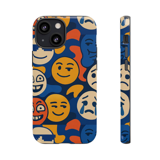 Vibrant 3D Emoji Protective Phone Case for Daily Use – Bold Design for Stylish Expression – Compatible with iPhone 13, 14, 15 & 16 – All Models Including Pro, Pro Max & Plus