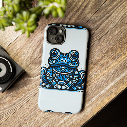 Blue Animal Create 28 3D Wrap Protective Phone Case for Smartphones Shockproof Durable TPU with Vivid Anime and Comic Design