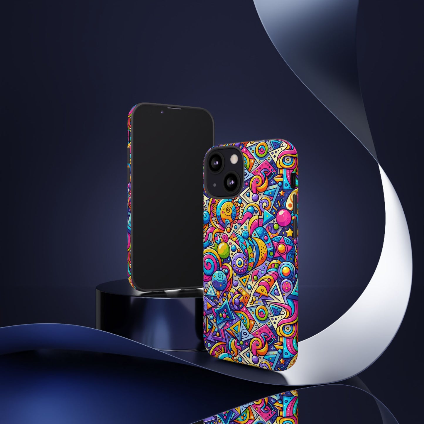 pattern image 7 vibrant protective phone case for anime and comic fans