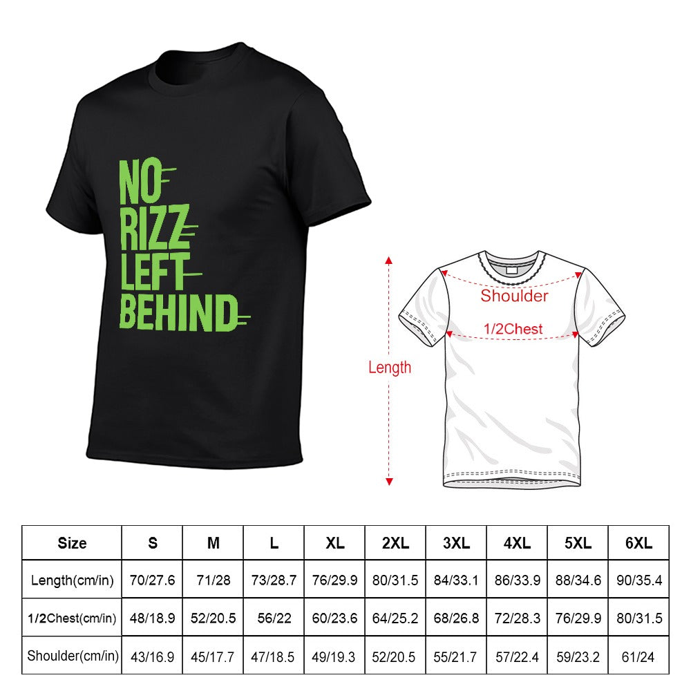 no rizz left behind t-shirt skibidi t-shirt