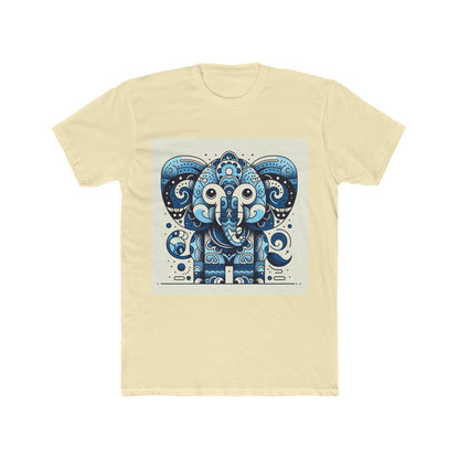 Animal Artwork Unisex T-Shirt – Blue Graphic Tee for Casual Comfort and Everyday Fashion Statement