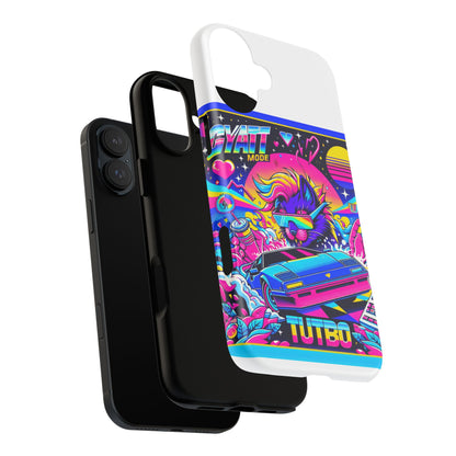 Gyatt Mode Turbo 3D Wrap Protective Phone Case for Anime Fans, Durable TPU Silicone, UV Protected, Shock Absorption, Glossy or Matte Finish, Unique Gift Idea