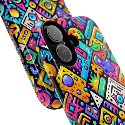 Pattern Image 2 Vibrant 3D Phone Case for Anime and Comic Fans Stylish Protection for Smartphones Compatible with iPhone 13, 14, 15 & 16 – all models including Pro, Pro Max & Plus