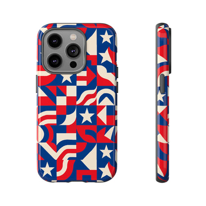 Vibrant Geometric 3D Wrap Protective Phone Case in Multicolour Design for Stylish Protection - Ideal for Men and Women, Compatible with iPhone 13, 14, 15 & 16 – all models including Pro, Pro Max & Plus