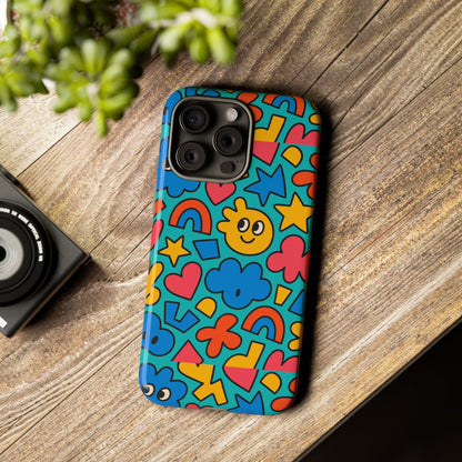 Vibrant Cartoon 3D Wrap Protective Phone Case with Fun Playful Design for Smartphone Lovers Compatible with iPhone 13, 14, 15 & 16 – All Models Including Pro, Pro Max & Plus