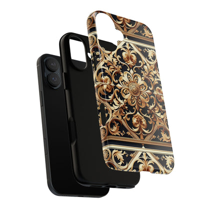 Pattern Image 5 Vibrant 3D Phone Case for Android and iPhone with Ornate Baroque Design Compatible with iPhone 13, 14, 15 & 16 – all models including Pro, Pro Max & Plus