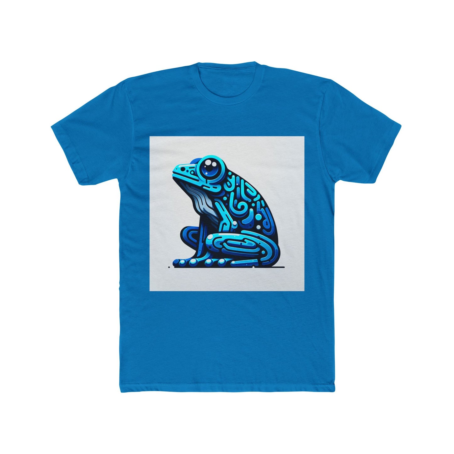animal graphic unisex t-shirt blue 21 – trendy casual apparel for men and women