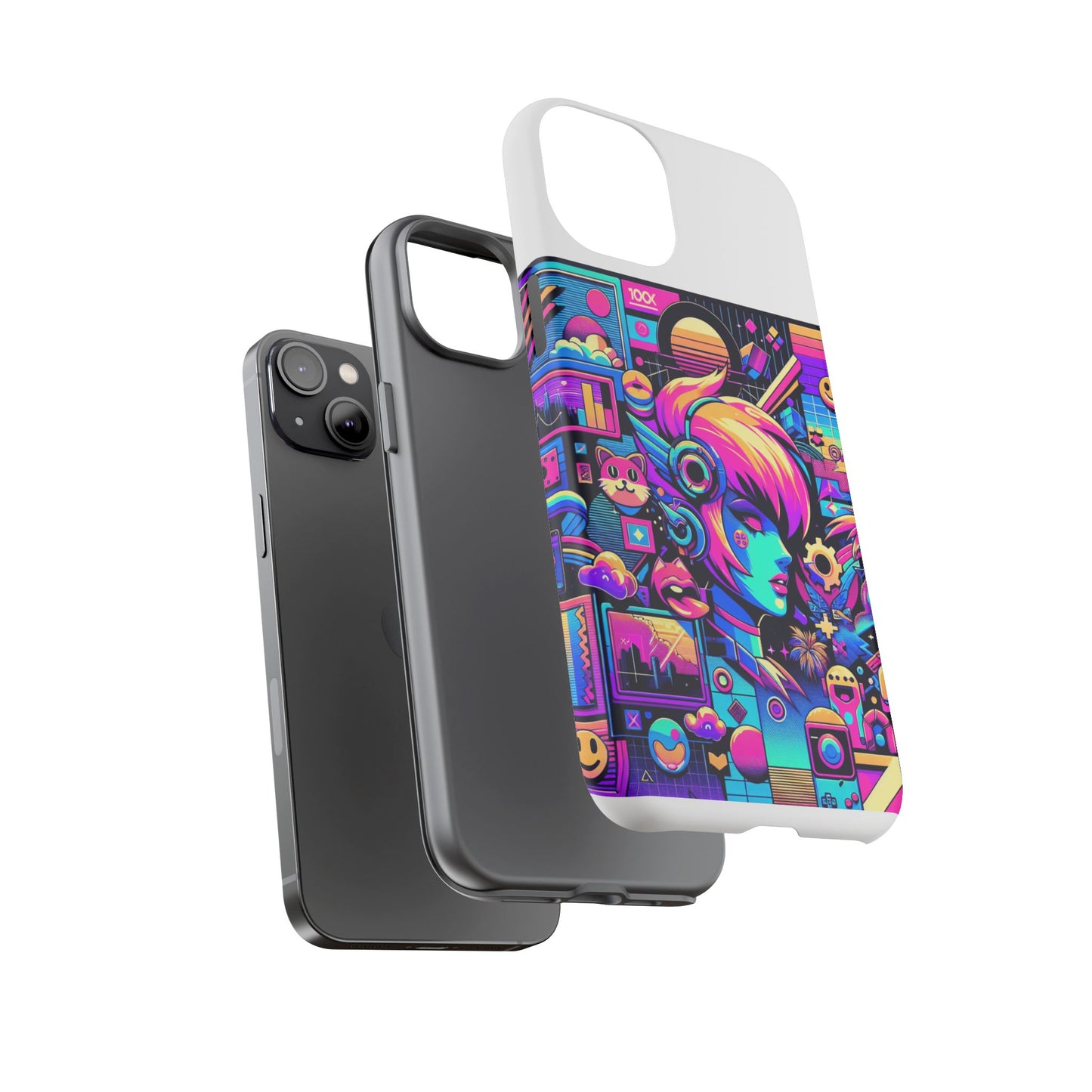 no riz still hits 3d wrap protective phone case for anime lovers, durable shock absorption, uv protected, unique style for smartphones