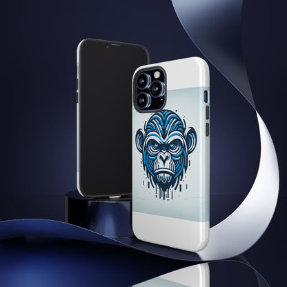Vibrant 3D Gorilla Design Protective Phone Case for Unique Style and Stylish Protection Compatible with iPhone 13, 14, 15 & 16 – all models including Pro, Pro Max & Plus