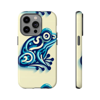 Blue Animal Create 15 3D Wrap Protective Phone Case with Vivid Anime and Comic Inspired Design for Smartphones, Shock Absorption and Durable UV Protected Cover