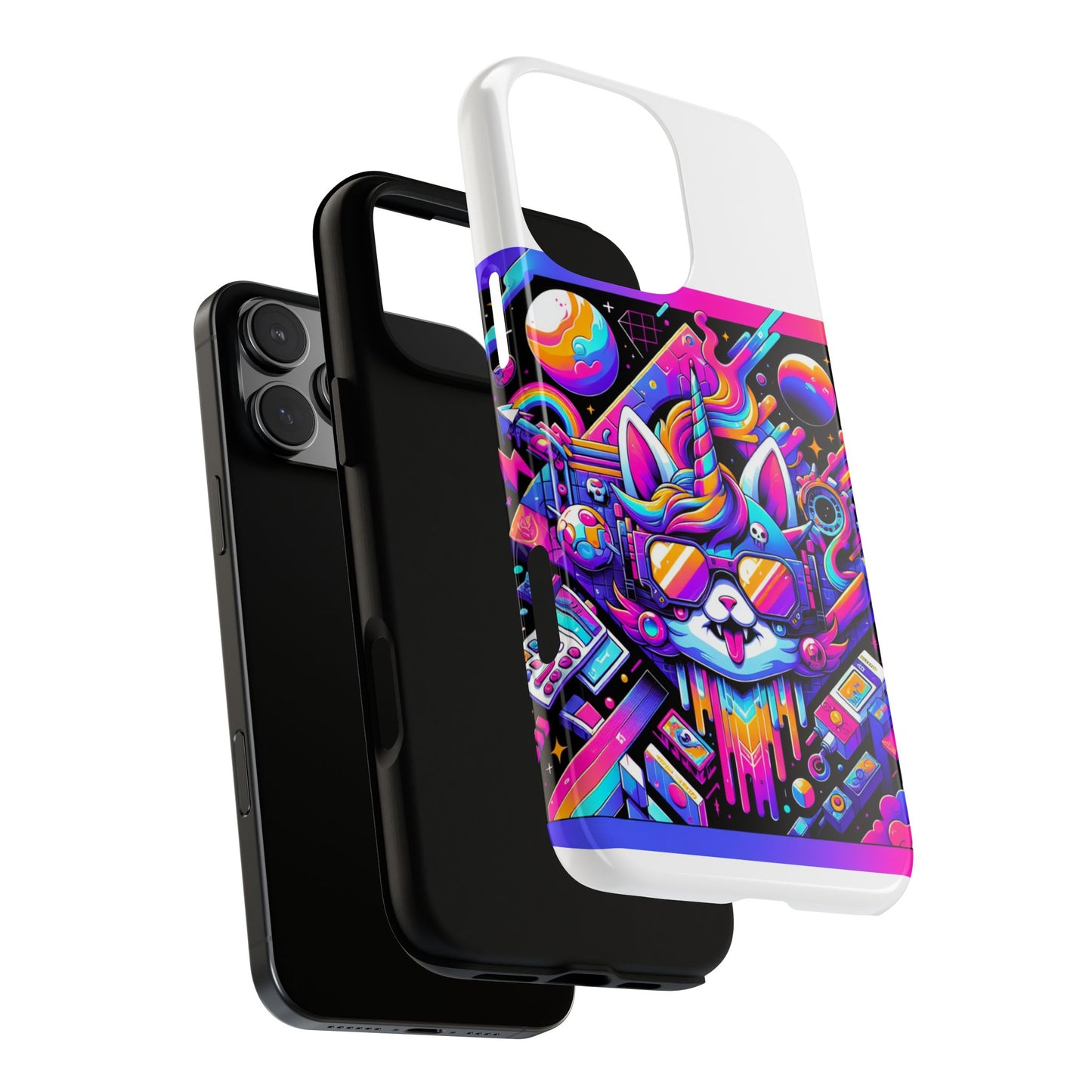 rizzed up and ready protective phone case for anime lovers