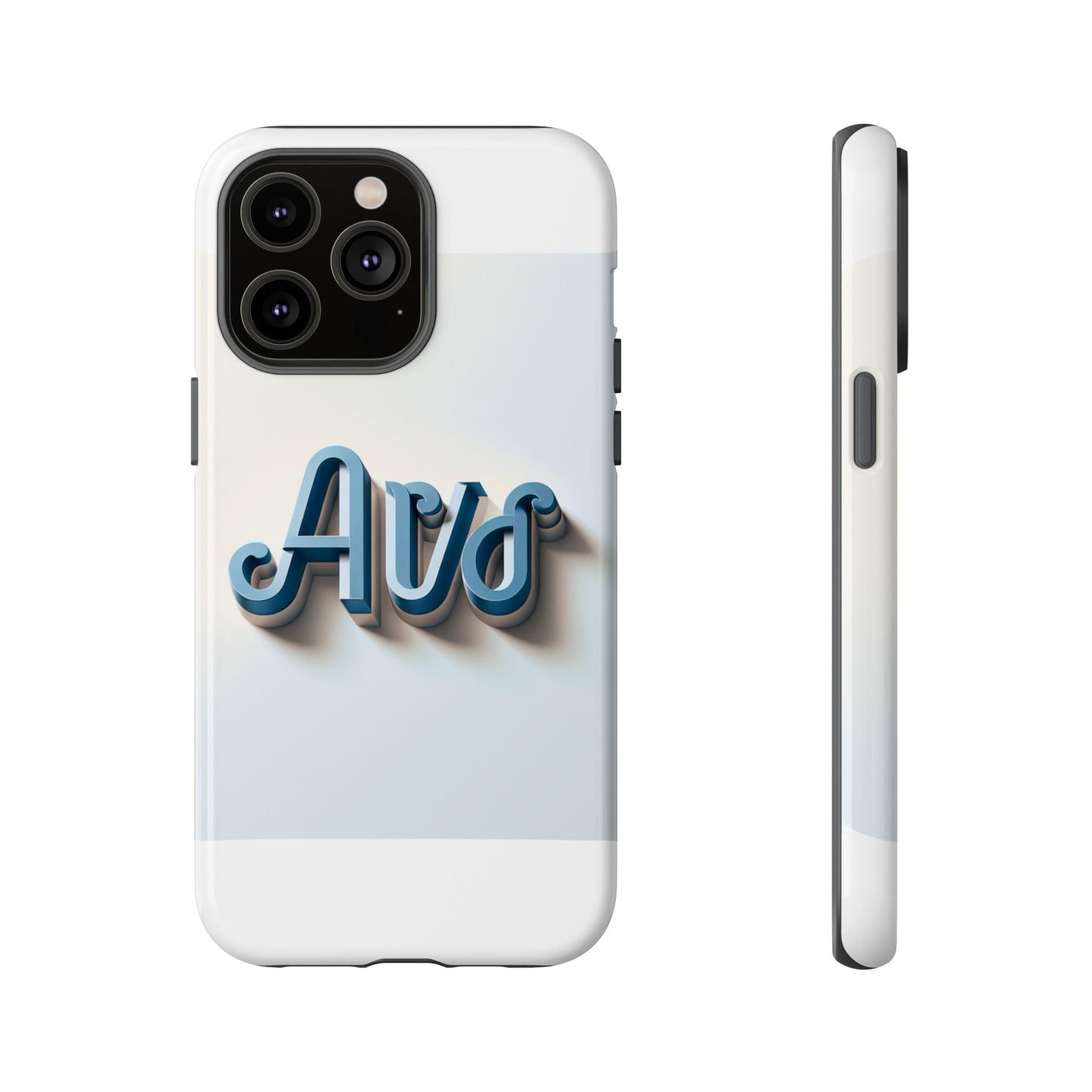 vibrant 3d wrap protective phone case in retro blue design – trendy accessory for fashion-forward users compatible with iphone 13, 14, 15 & 16 – all models including pro, pro max & plus