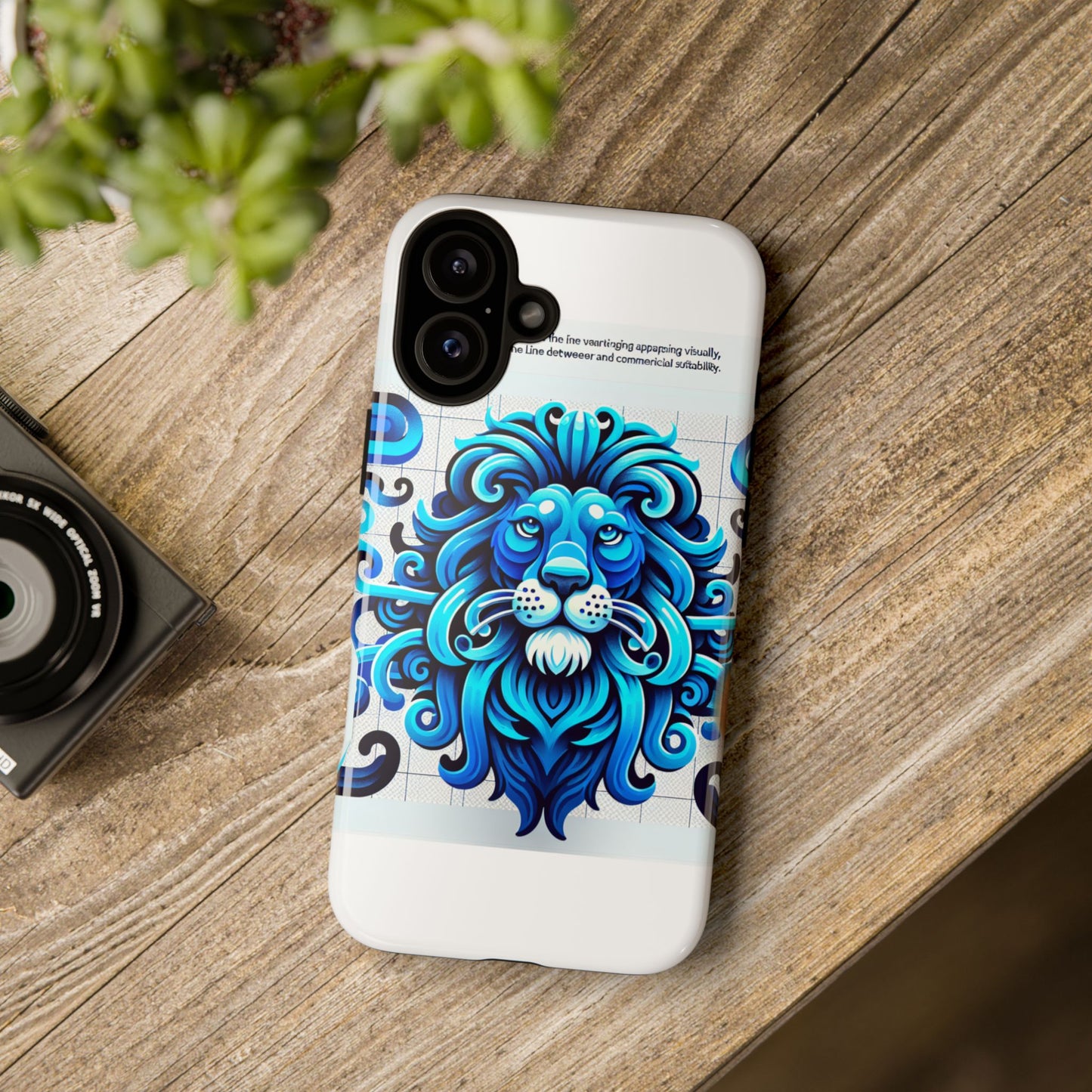 vibrant 3d lion art phone case for stylish protection and self-expression compatible with iphone 13, 14, 15 & 16 – all models including pro, pro max & plus