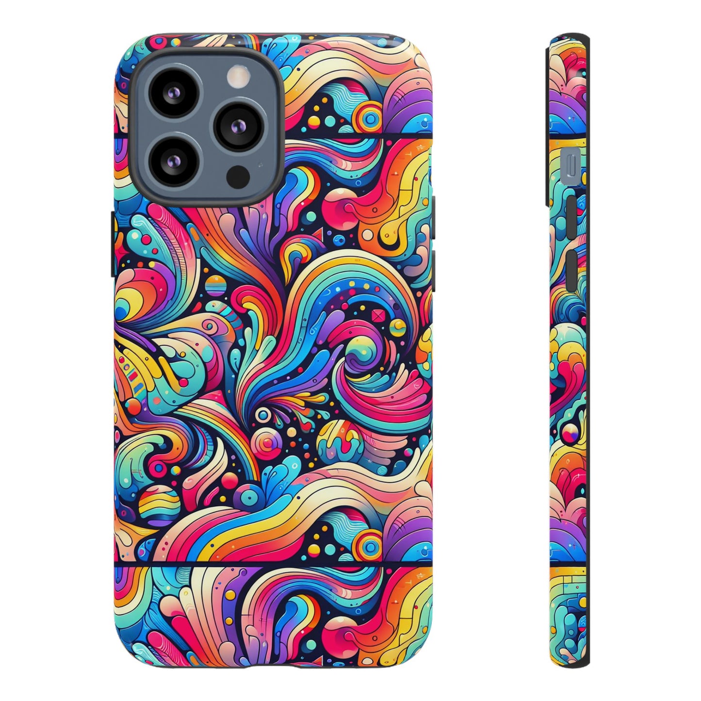 pink pattern image 2 smartphone case with 3d wrap design for stylish protection