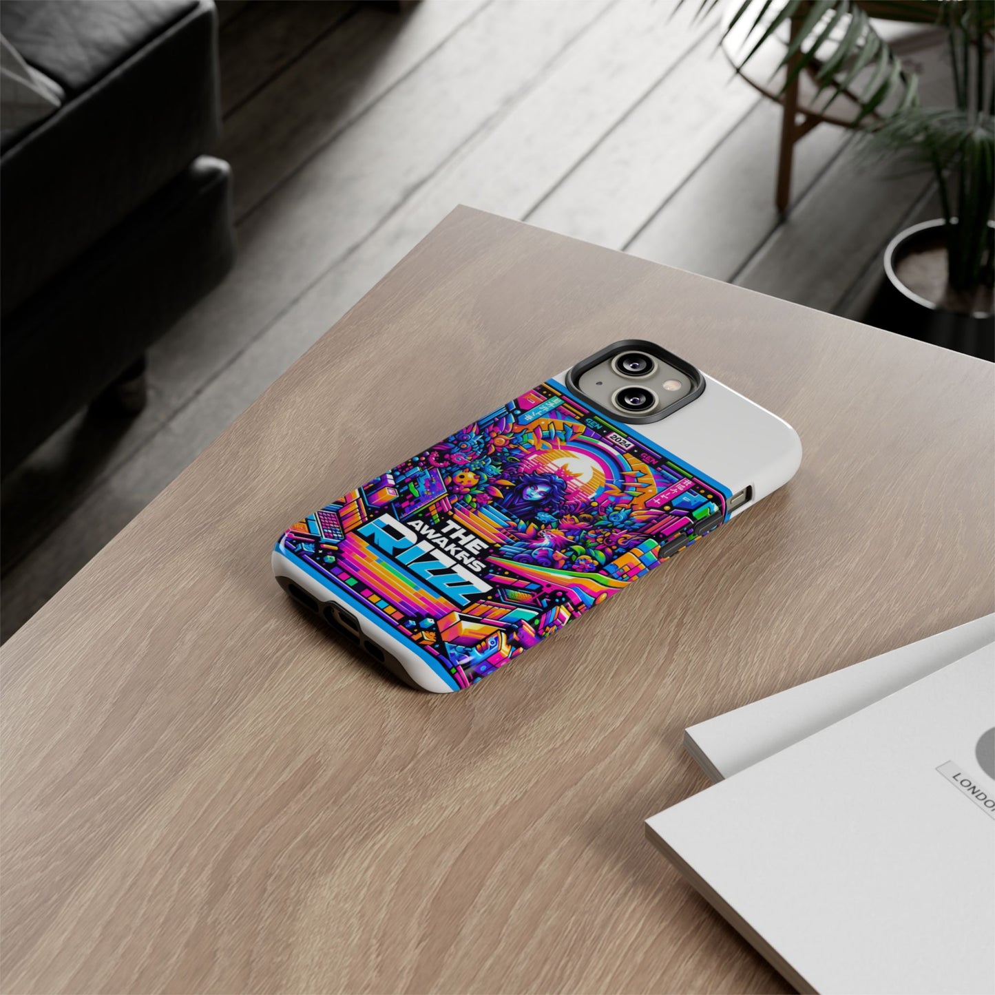 the rizz awakens 3d wrap protective phone case for anime and comic lovers