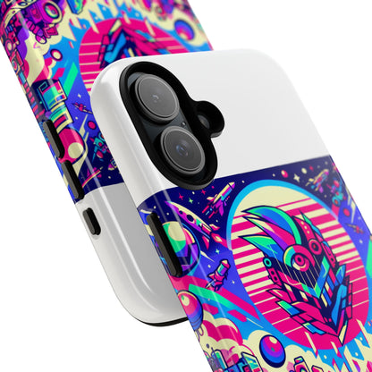 Skibidi Rizzler Protective Phone Case with 3D Wrap Design, Shock Absorbing TPU Silicone, UV Protected, Ideal Gift for Anime and Comic Culture Fans