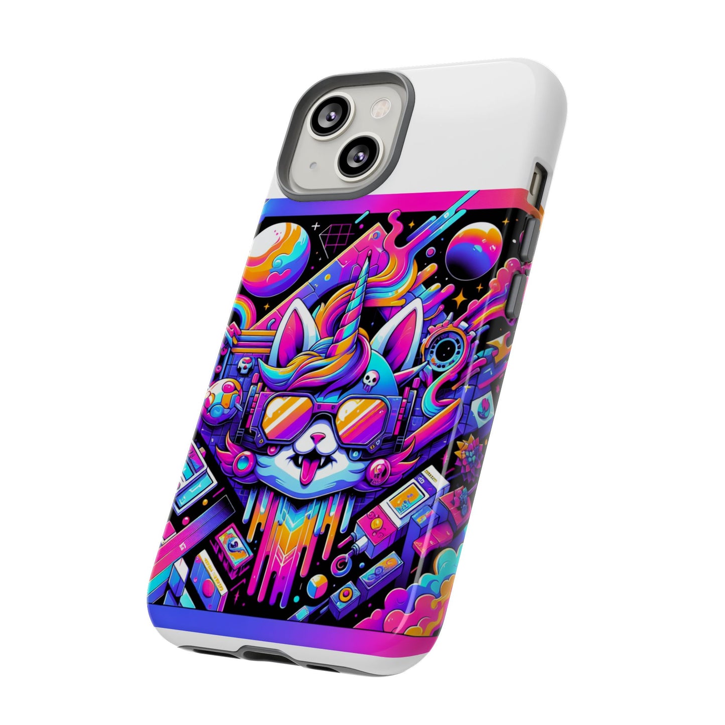 rizzed up and ready protective phone case for anime lovers