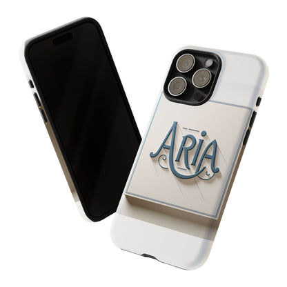 3D Textured Phone Case in Elegant Blue and White Design for Stylish Protection Compatible with iPhone 13, 14, 15 & 16 – all models including Pro, Pro Max & Plus