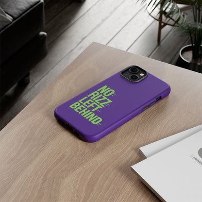 Tough Phone Case - No Rizz Left Behind - Durable, Stylish Protection for Active Lifestyles - Impact-Resistant, Dual Layer, Shock-Absorbing TPU - Perfect Gift for Tech Lovers