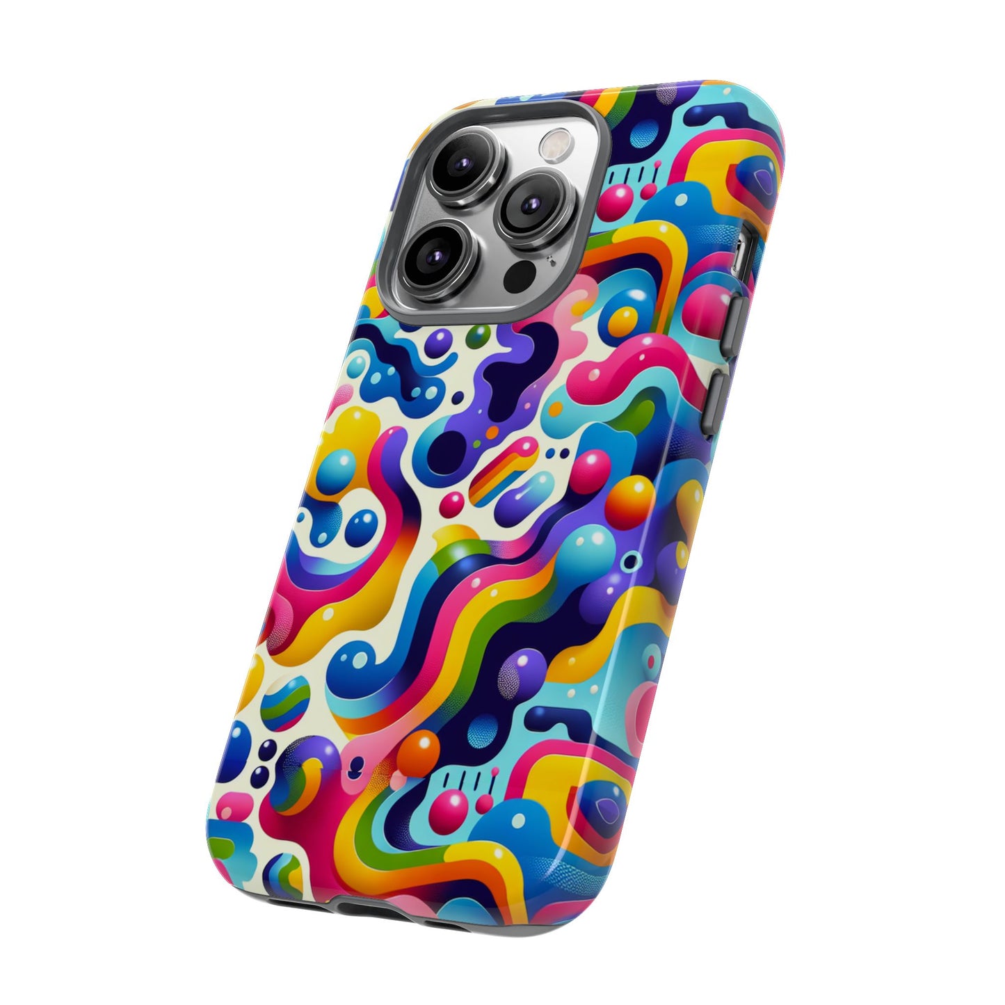 pattern image 8 vibrant shockproof phone case for anime and comic fans compatible with iphone 13, 14, 15 & 16 – all models including pro, pro max & plus