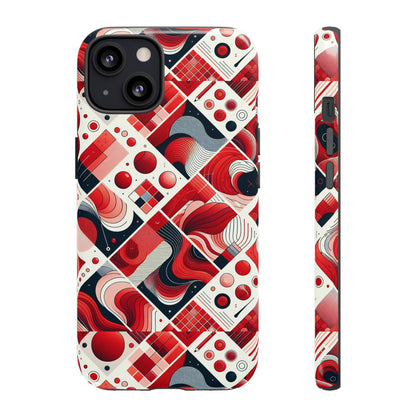 Pattern Image 7 Vibrant 3D Wrap Phone Case for Anime and Comic Fans - Bold Geometric Design for Stylish Protection Compatible with iPhone 13, 14, 15 & 16 – all models including Pro, Pro Max & Plus