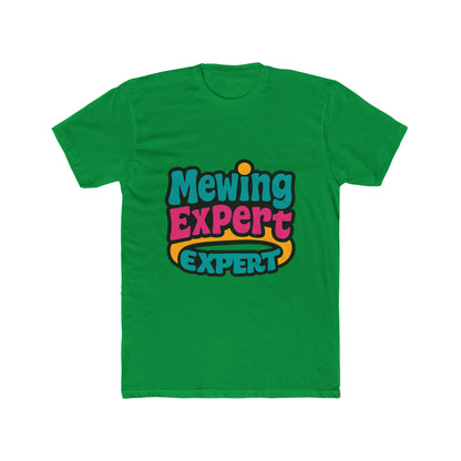Mewing Expert Unisex T-Shirt - Alphabet Design, Multicolor, Casual Wear, Comfortable Tee for Men and Women, Stylish and Trendy Clothing, Perfect Gift Idea, Premium Quality