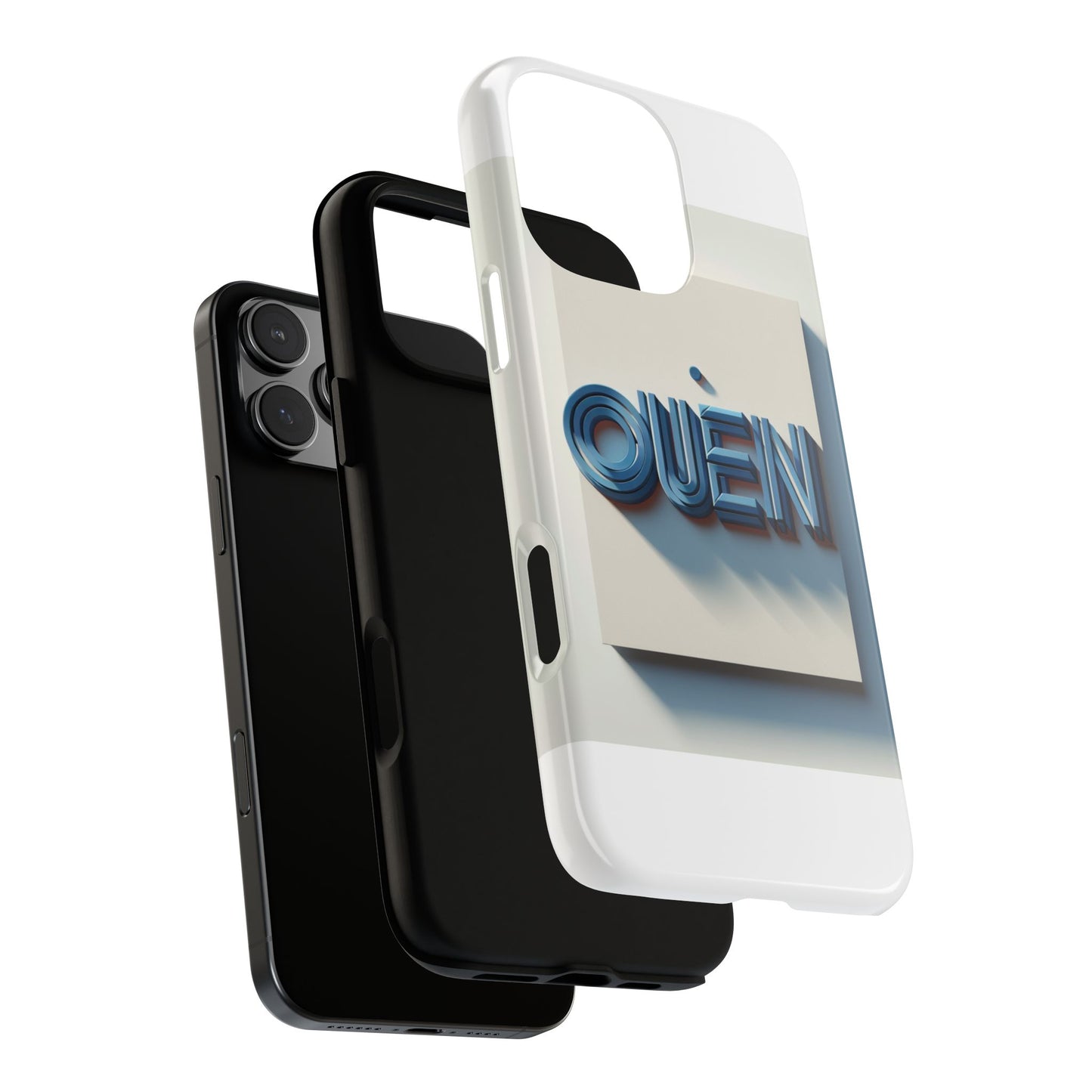 vibrant 3d textured phone case in blue for unique style and reliable protection compatible with iphone 13, 14, 15 & 16 – all models including pro, pro max & plus