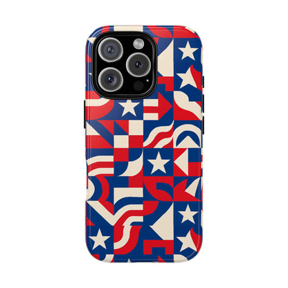 Vibrant Geometric 3D Wrap Protective Phone Case in Multicolour Design for Stylish Protection - Ideal for Men and Women, Compatible with iPhone 13, 14, 15 & 16 – all models including Pro, Pro Max & Plus