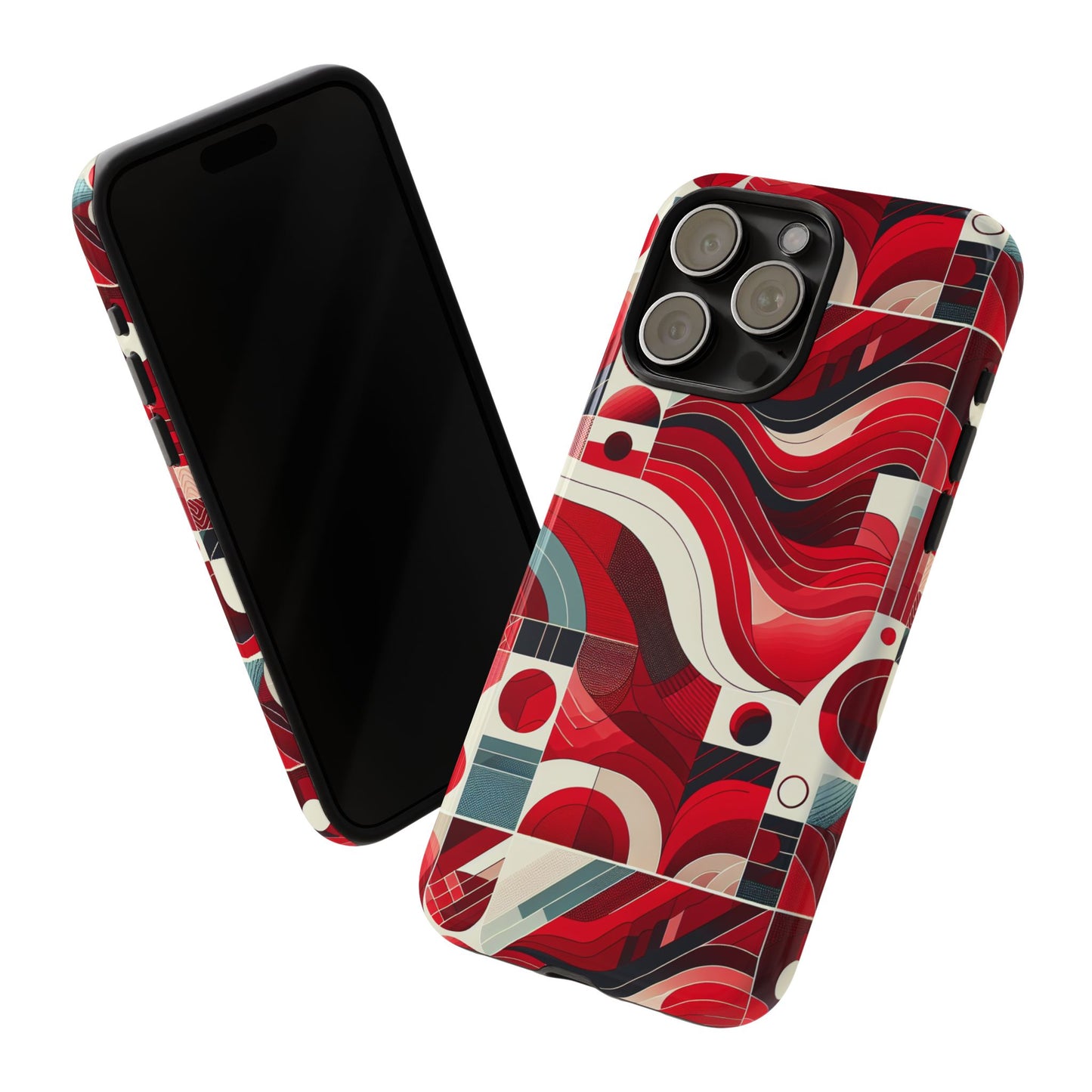 pattern image 2 vibrant shockproof phone case for anime and comic fans