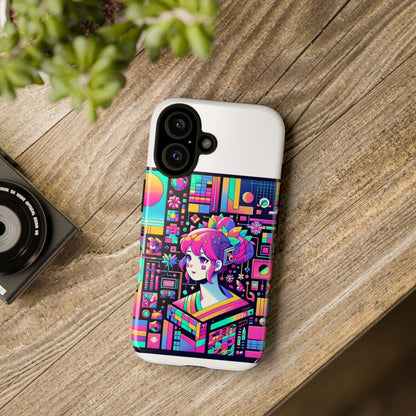 Ratio D Irl Protective Phone Case with 3D Wrap Design, UV Protected, Durable TPU Silicone, Shock Absorbent, Ideal for Anime and Comic Culture Fans