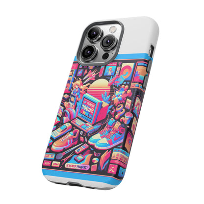 W Skibidi Frequency 3D Wrap Protective Phone Case for Anime Lovers, Durable TPU Silicone, Shock Absorbing, UV Protected, Glossy or Matte Finish, Unique Gift Idea