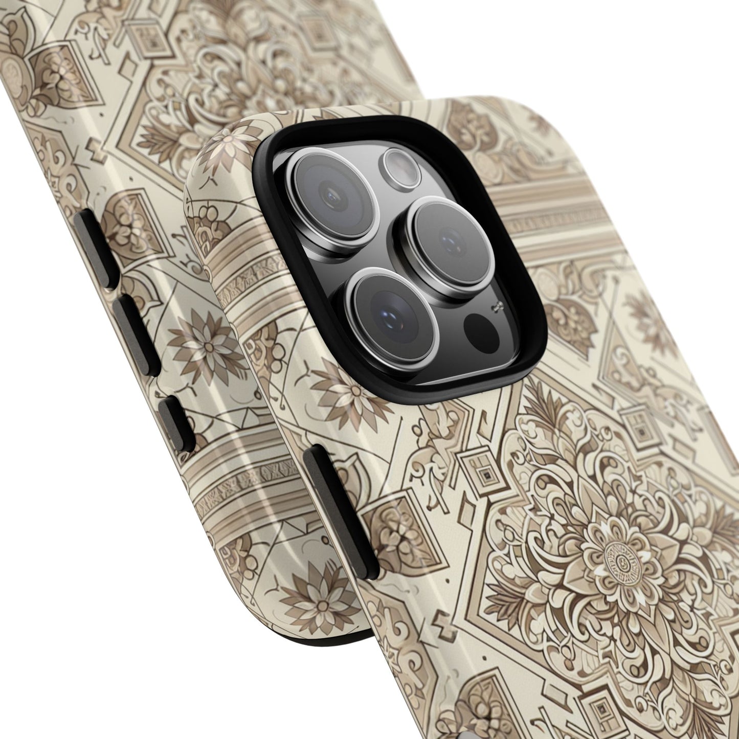 pattern image 8 vibrant 3d anime comic style phone case for men women with retro geometric design compatible with iphone 13, 14, 15 & 16 – all models including pro, pro max & plus