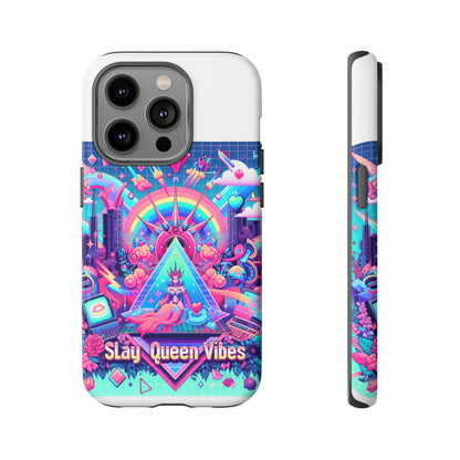 Slay Queen Vibes 3D Wrap Protective Phone Case for Women