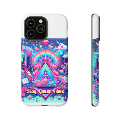 Slay Queen Vibes 3D Wrap Protective Phone Case for Women