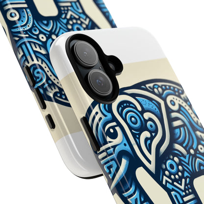 Vibrant 3D Elephant Design Phone Case for Stylish Protection and Unique Aesthetic Compatible with iPhone 13, 14, 15 & 16 – all models including Pro, Pro Max & Plus