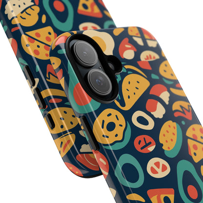 Vibrant Food-Themed Protective Phone Case with 3D Design for Stylish Protection Compatible with iPhone 13, 14, 15 & 16 – all models including Pro, Pro Max & Plus