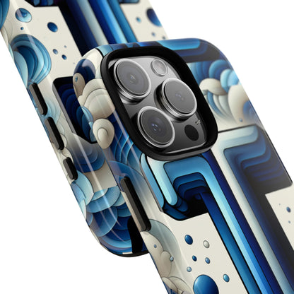 Blue Alphabet T Phone Case with 3D Wrap Design for Kids and Teens Shockproof TPU Cover with Vivid Colours and Anime-Inspired Graphics