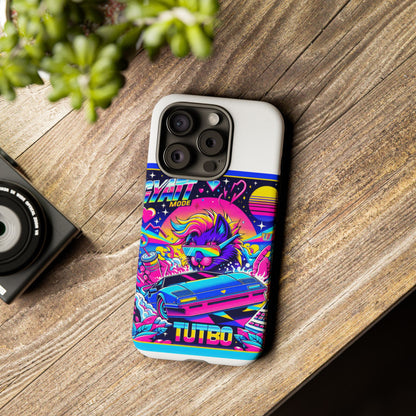 Gyatt Mode Turbo 3D Wrap Protective Phone Case for Anime Fans, Durable TPU Silicone, UV Protected, Shock Absorption, Glossy or Matte Finish, Unique Gift Idea