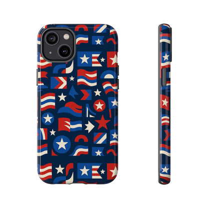 Multicolour Retro Abstract Protective Phone Case with 3D Wrap Design for Unique Style – Compatible with iPhone 13, 14, 15 & 16 – All Models Including Pro, Pro Max & Plus