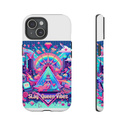 Slay Queen Vibes 3D Wrap Protective Phone Case for Women