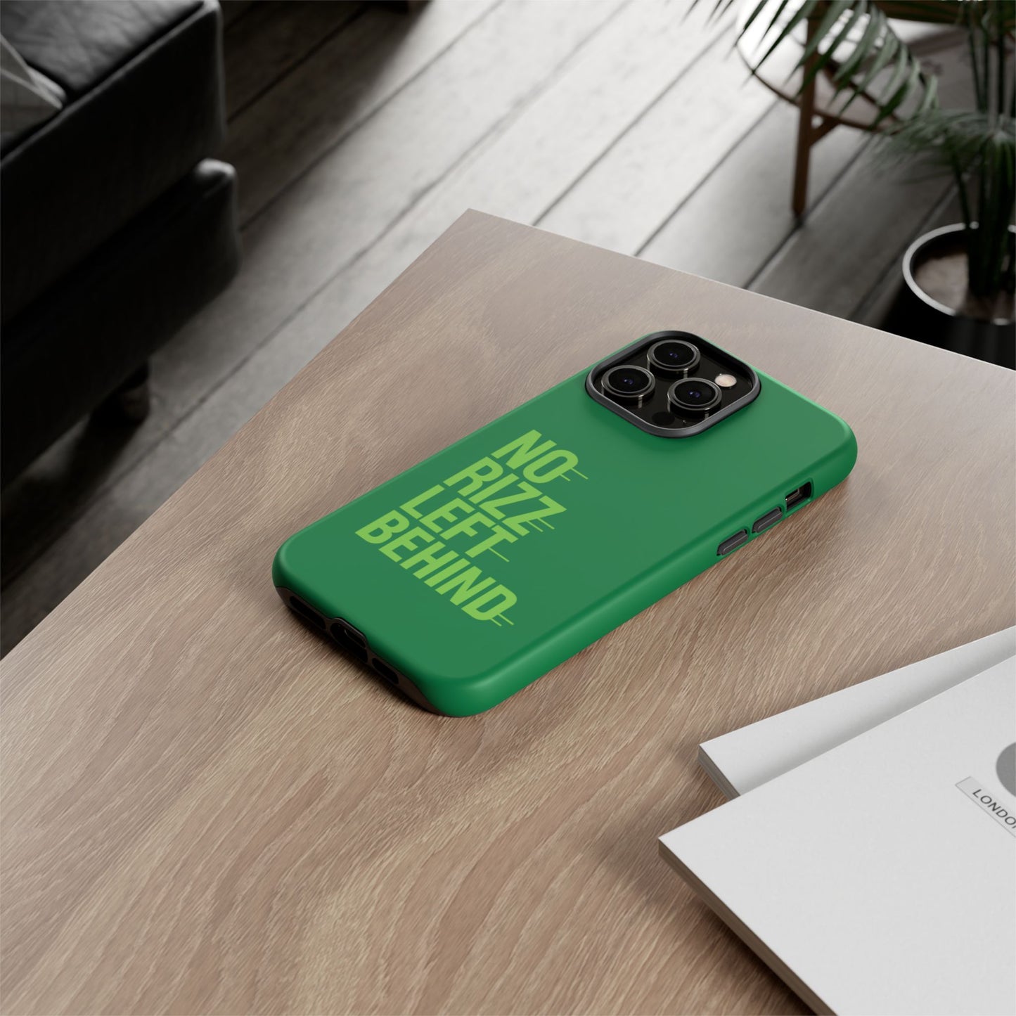 tough cases - no rizz left behind phone case for ultimate protection and style
