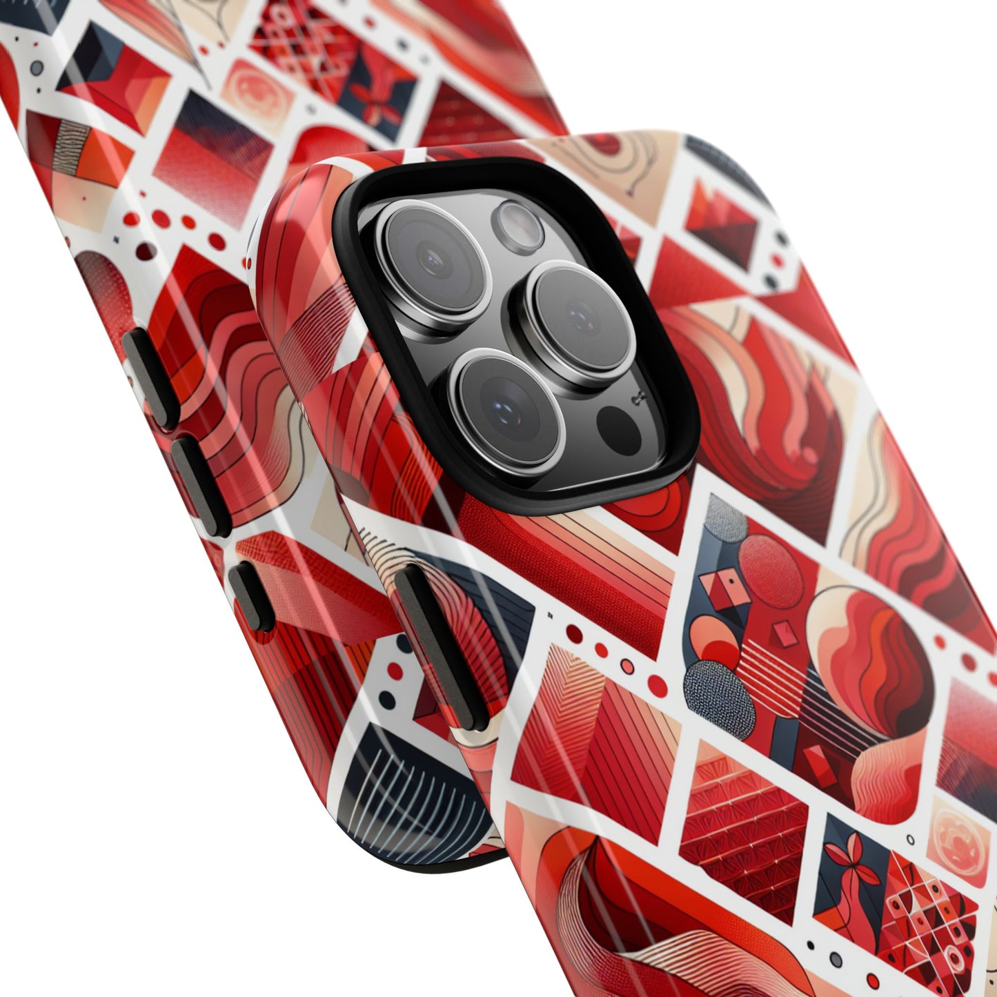 pattern image 5 vibrant shockproof phone case for anime and comic fans — stylish graphic protection for iphone 13-16 pro max plus