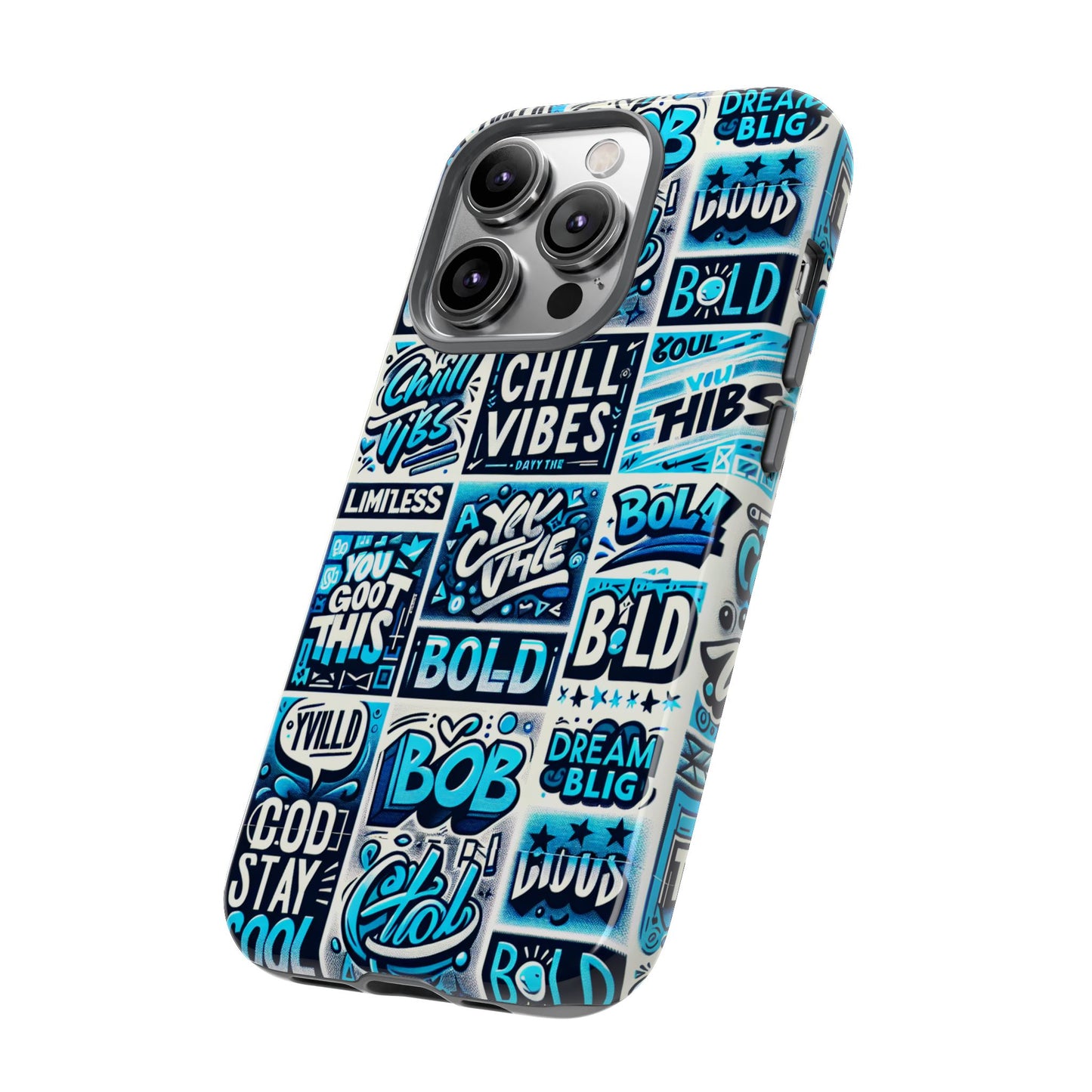 blue pattern image 8 vibrant 3d wrap phone case for men women shock absorbing durable silicone cover with uv protection