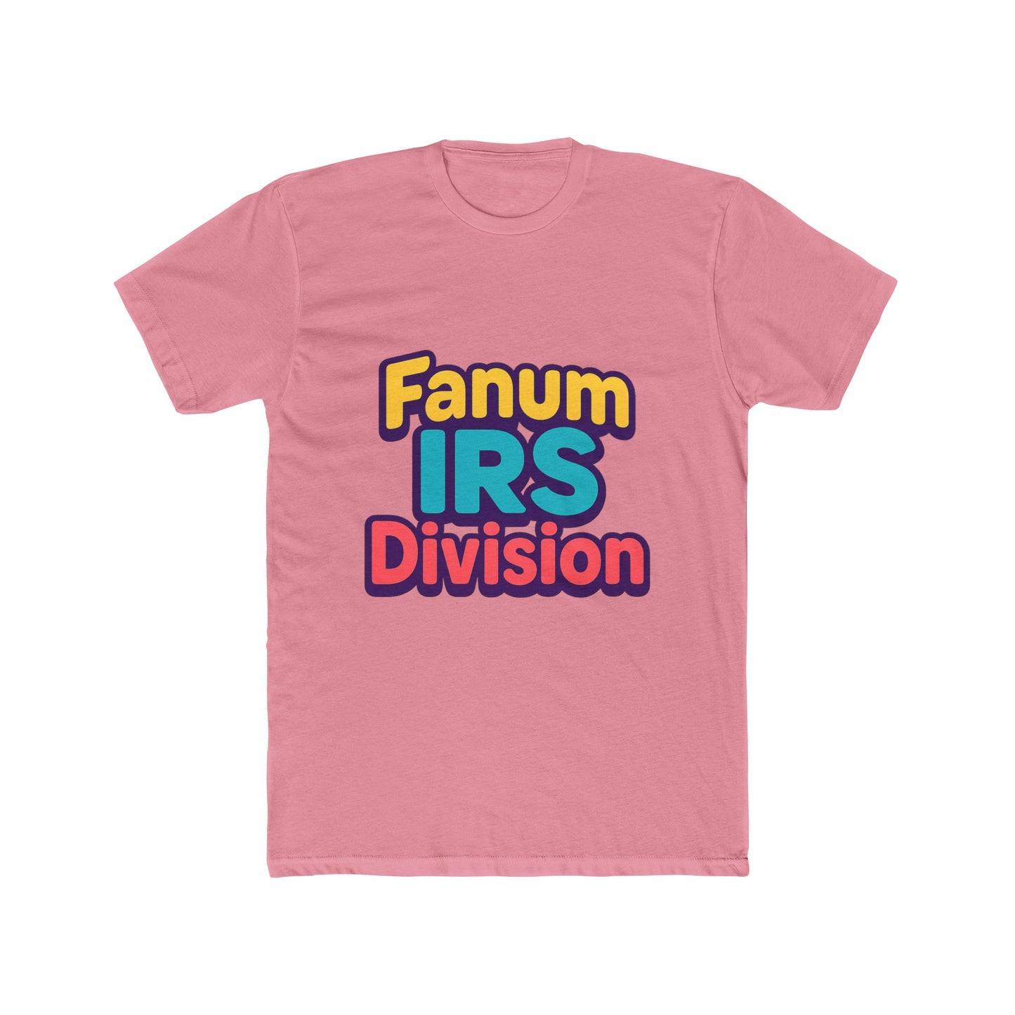 fanum irs division meme unisex t-shirt - multicolor graphic tee for men and women, casual wear