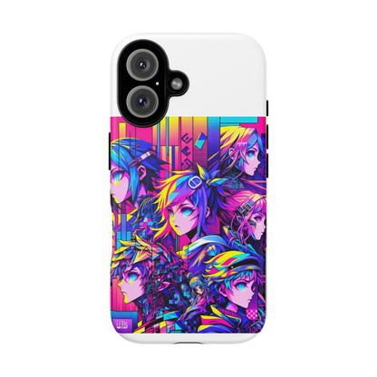 Cap-Free Culture Protective Phone Case with 3D Wrap Design, Durable Silicone Liner, UV Resistant, Ideal Gift for Anime and Comic Fans