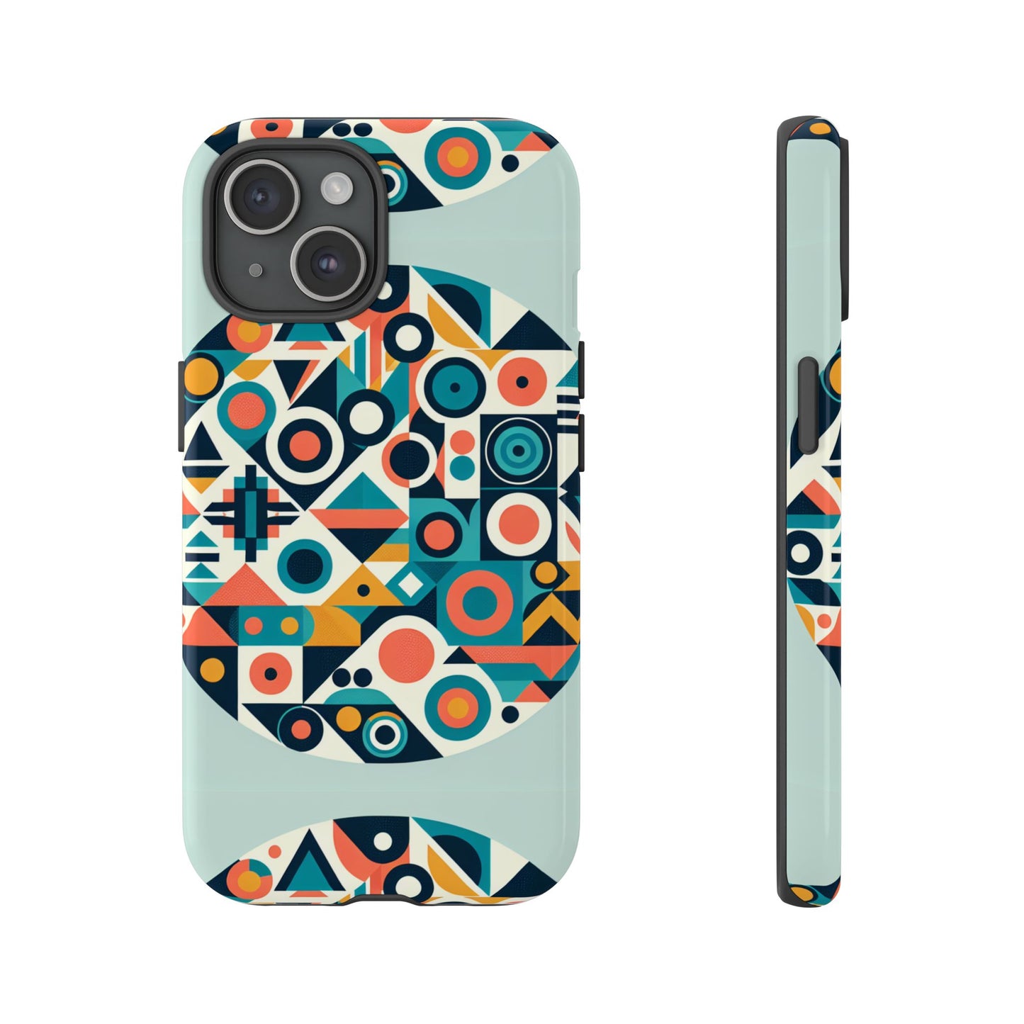 pattern image vibrant 3d anime comic phone case for men women