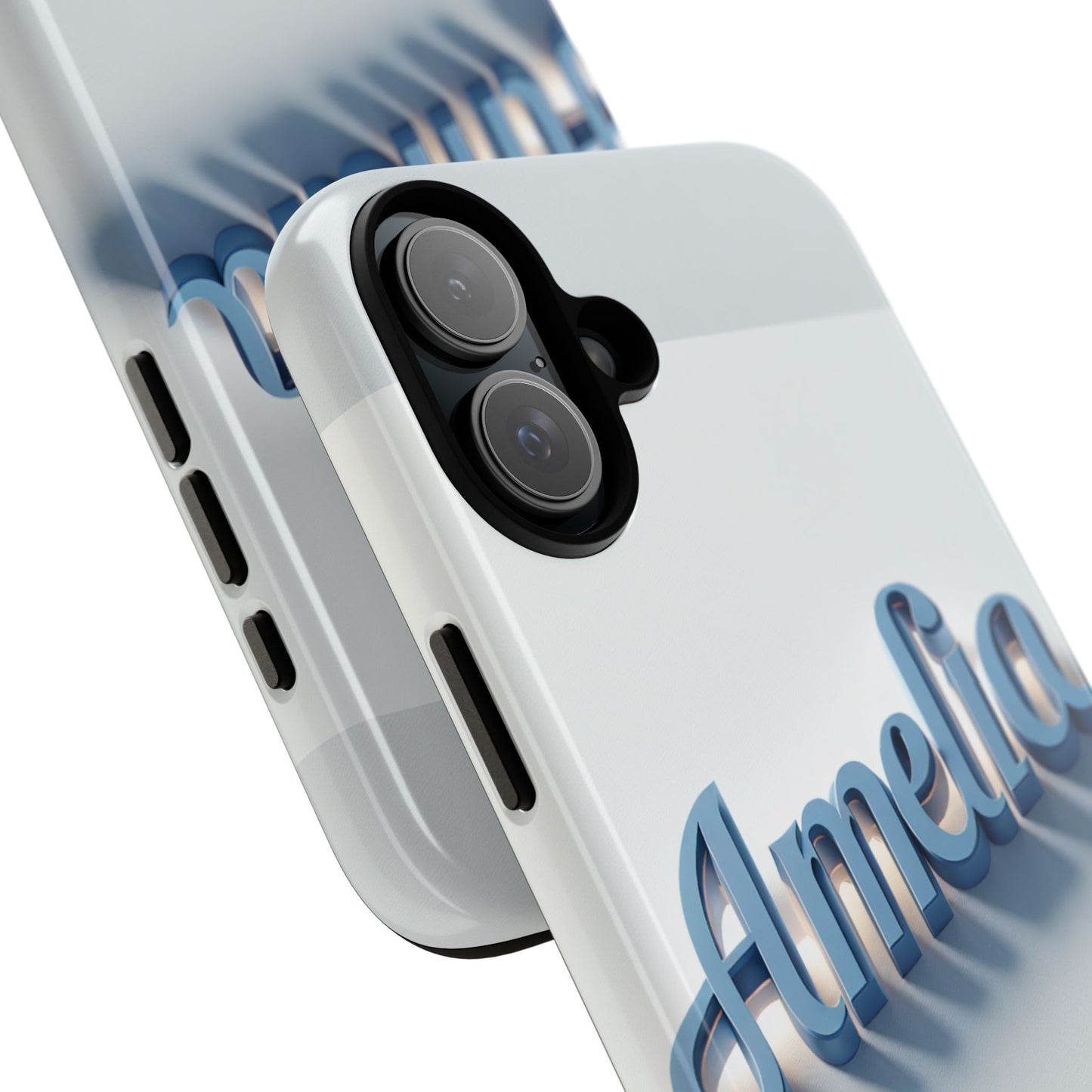 coolname amelia blue anime inspired 3d wrap phone case for women and teens shockproof tpu cover with vivid design and uv protection