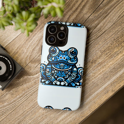 Blue Animal Create 28 3D Wrap Protective Phone Case for Smartphones Shockproof Durable TPU with Vivid Anime and Comic Design