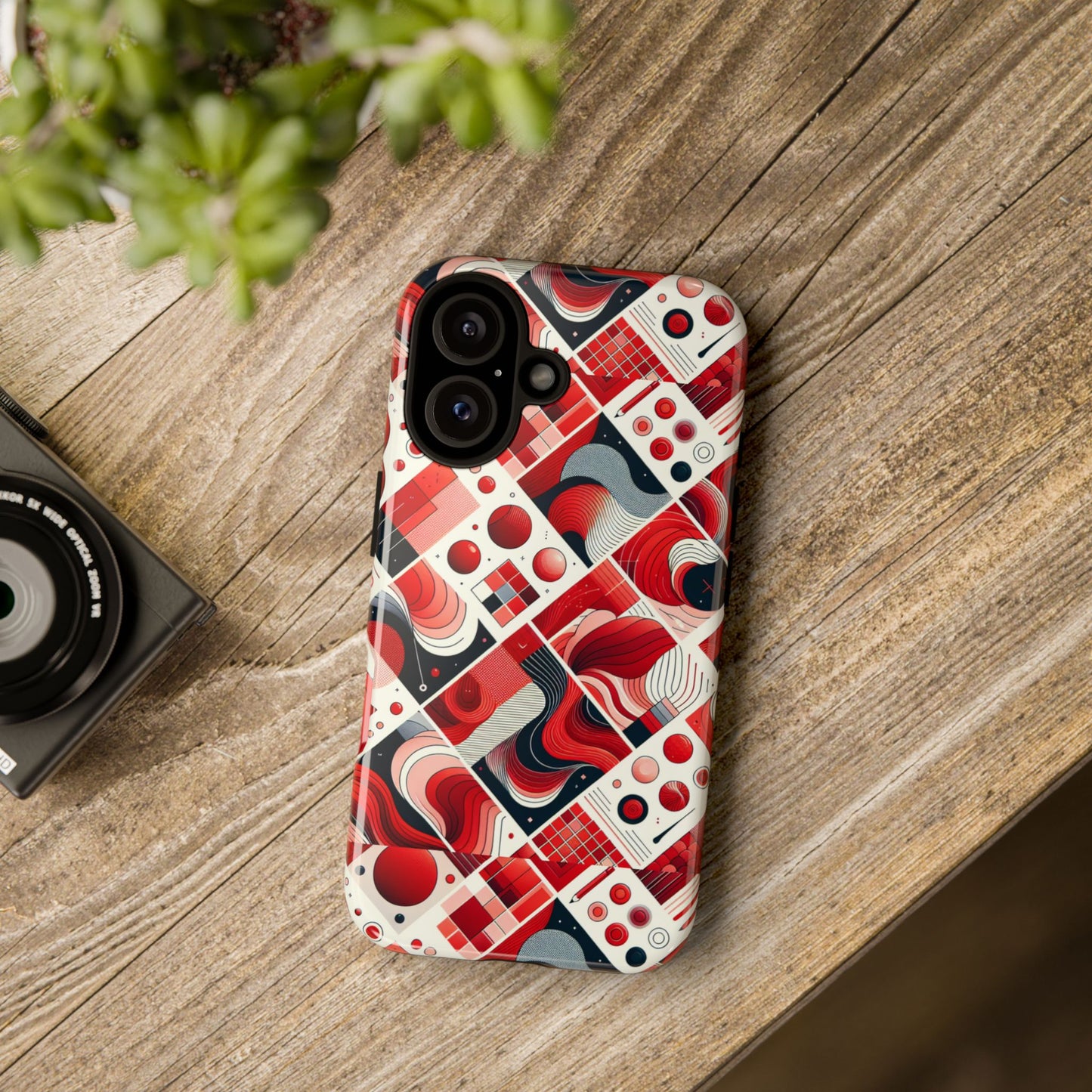 pattern image 7 vibrant 3d wrap phone case for anime and comic fans - bold geometric design for stylish protection compatible with iphone 13, 14, 15 & 16 – all models including pro, pro max & plus